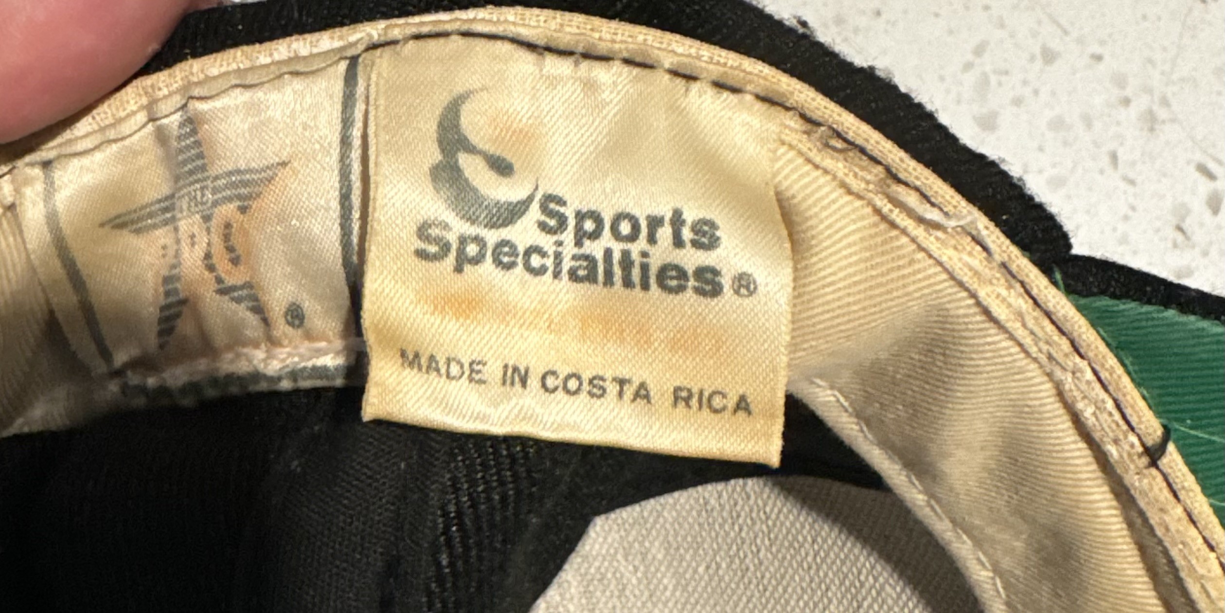 Sports Specialties tag